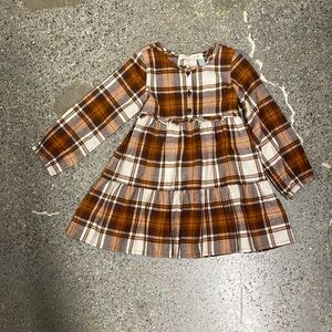 NWOT Girls flannel dress